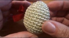 Пасхальное яйцо Вязание крючком Crochet: EASTER EGG