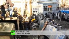 Национальная гвардия Украины учится бороться с несогласными