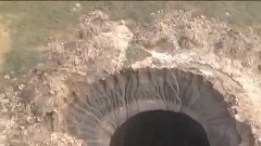 Ямал - невероятная воронка Giant Hole in the ground - Yamal ...