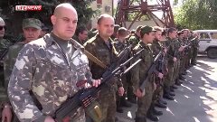Добровольцы из Румынии приняли присягу на верность Новоросси...