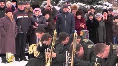 Артемовск украинские военные собрали жителей на площади