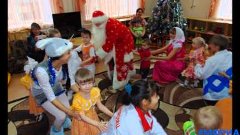 Детишек из Михайловского Дома малютки посетил праздник.