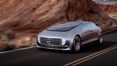 Mercedes-Benz F 015 Concept: Luxury in Motion