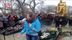 Украина Девушка сказала правду про Порошенко и гражданскую в...