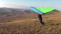 Дельтаплан полёты лучшие моменты Челябинск 2014 Hang gliding...