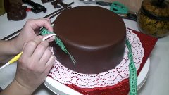Шоколадная мастика домашнего приготовления (Chocolate paste)