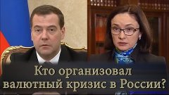 Кто организовал валютный кризис в России ?