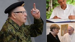 Злая шутка про Жириновского, Меркель и Обаму