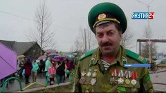 Памятник воинам-пограничникам торжественно открыли в Алданск...