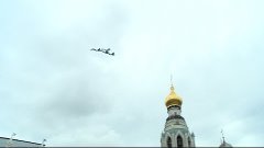 Авиагруппа «Соколы России» в небе над Вологдой