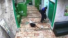 Ограбление Сбербанка в Москве видео с камеры наблюдения