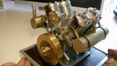 V4 Vacuum engine,V4 Avaleur de flame,V4 Flammenfresser,V4 Fl...