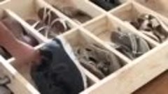 Удобный ящик для хранения обуви