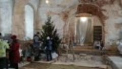 Канун Рождества Христова в церкви Тихвинской иконы Божией Ма...