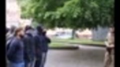 Львовские полицейские шикарно отмудохали бандеровцев на 9 ма...