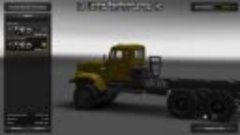 Обзор мода КрАЗ-255 для Euro Truck Simulator 2