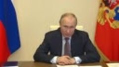 Путин провел совещание с членами Правительства