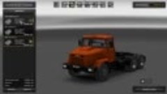 Обзор мода КрАЗ 64431 6х4 Euro Truck Simulator 2