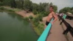 прыжок с моста на Сакмару (Саракташ)