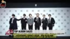 [Sub Español] BTS scoops top two positions in 2020 album cha...