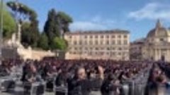 🇮🇹 Протест работников культуры в Риме, против ограничений,...