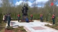 В Истре открыли памятник воинам-красноармейцам 108 стрелково...