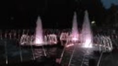 цветные фонтаны с музыкой в Самаре