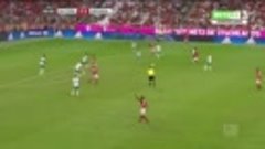 Гол-красавец Хаби Алонсо.Бавария - Вердер. 1:0