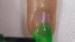Видеоурок: Рисунок на ногтях Свинка из игры Angry Birds