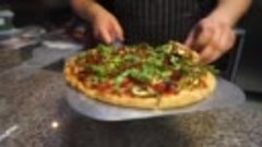 Новое Тесто для пиццы с семенами льна Постная пицца 🍕 #пицц...