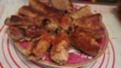 Мясные рулетики с начинкой из грибов и лука