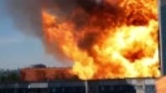 Взрыв АЗС в Новосибирске. Выглядит жутко!