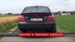 PURE SOUND: G-Power BMW M5 Hurricane RR 800 bhp Fastest Salo...