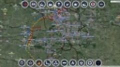 Обзор карты боевых действий 16.01.2015 на 18 00