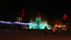Музыкальный фонтан в Парке Альметьевска