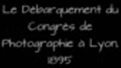 Прибытие делегатов на фотоконгресс в Лионе (1895)