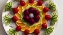 Искусство резки фруктов и украшения