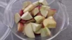 Запеченные Яблоки в духовке в стеклянной кастрюле