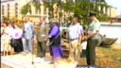 15 июня 1996 года, митинг начала строительства Памятника вои...
