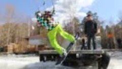 Artem Garashchenko - snowkite season 2012