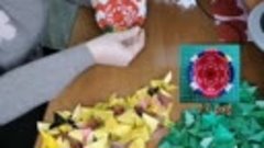 Матрешка в технике модульное оригами.