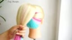90s Bun Hairstyle With Clutcher  Easy Hairstyle Long Hair  U...