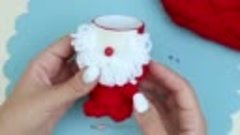 Симпатичный Дед Мороз Своими Руками 🎅 Woolen Santa Claus 🎄...