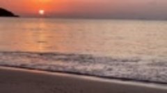 (4K) Закат на пляже LipaNoi (возле Nikki Beach Resort &amp; Spa)...