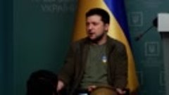 Зеленский дал интервью на 8 день войны