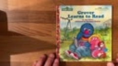 Y2Mate.is - Sesame Street Grover learns to read picture book...