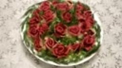 Салат сельдь под шубой с розами рецепт селёдка под шубой