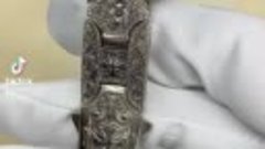 Стильный мужской браслет с мальтийскими крестами серебро 925...