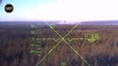 Кадры работы экипажей вертолётов Ка-52 по военной технике ВС...