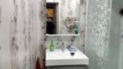 Совмещенная ванная комната из пластика 
